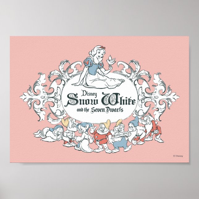 Snow White and the Seven Dwarfs | Fairest of All Poster (Front)