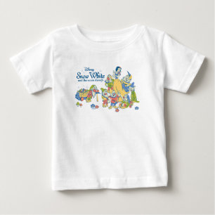 Snow White and the Seven Dwarfs taking a Break Baby T-Shirt