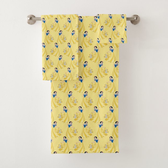 Snow White Bath Towel Set (Insitu)