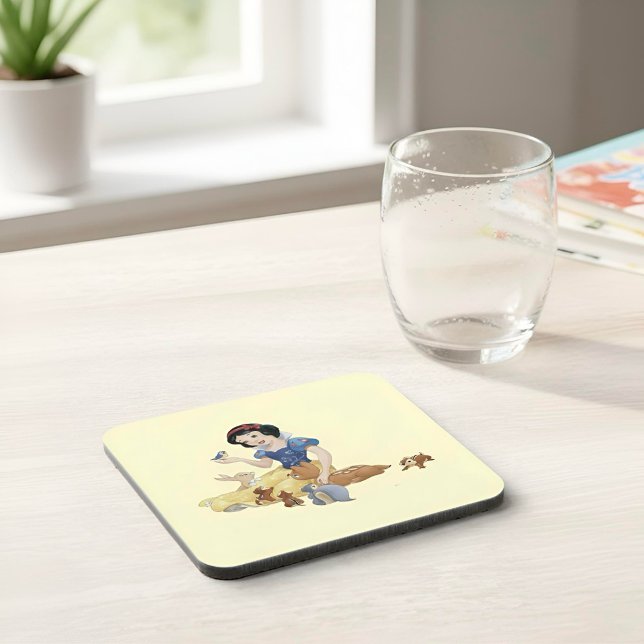 Snow White Beverage Coaster (Creator Uploaded)