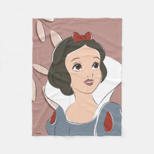 Snow White Captured Moment Fleece Blanket