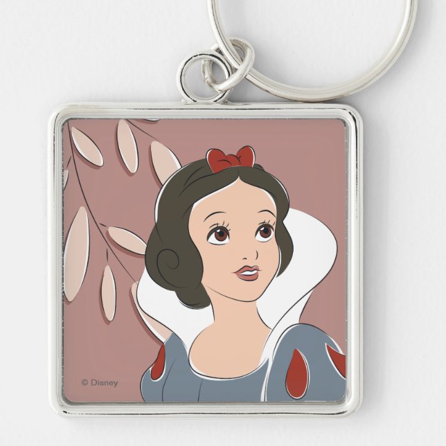 Snow White Captured Moment Keychain (Front)