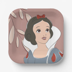Snow White Captured Moment Paper Plate