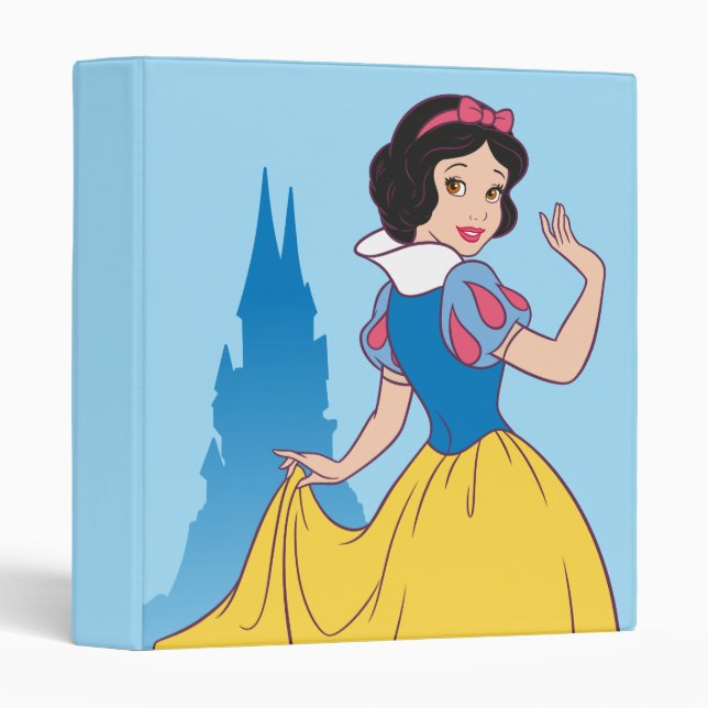 Snow White & Castle Graphic Binder (Front/Spine)