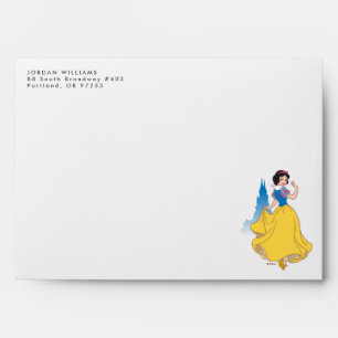 Snow White & Castle Graphic Envelope