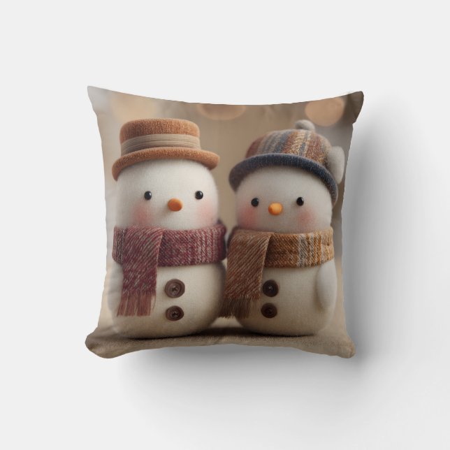 Snow White Enchanted Fairy Tale Design – Magical  Throw Pillow (Front)
