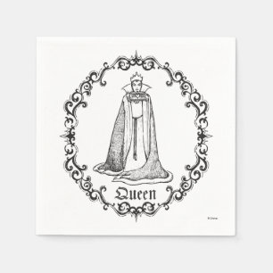 Snow White   Evil Queen - Vintage Villain Napkin