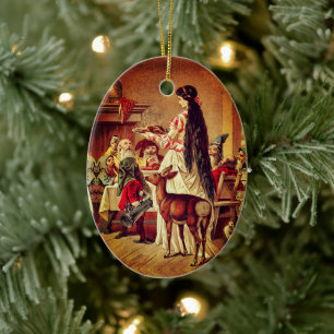Snow White - Fairy tale - Fairy Tales - Grimm Ceramic Ornament