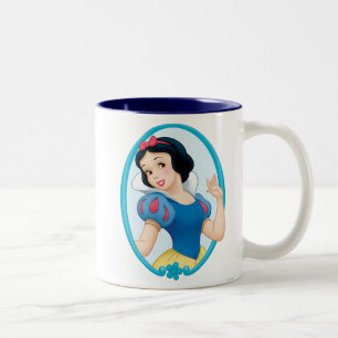 Snow White Frame Two-Tone Coffee Mug