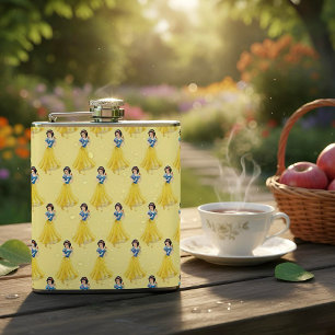 Snow White Hip Flask