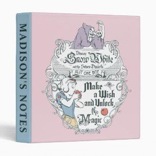 Snow White Just One Bite Binder