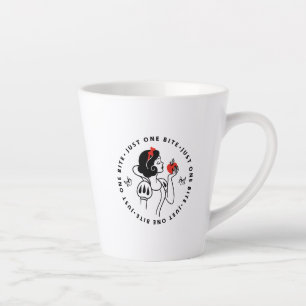 Snow White   Just One Bite Latte Mug