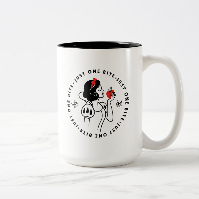 Snow White | Just One Bite Two-Tone Coffee Mug (Right)