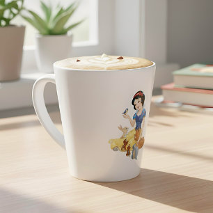 Snow White Latte Mug