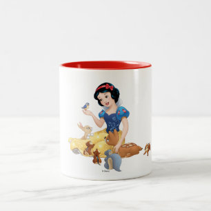 Snow White   Make Time For Buddies Two-Tone Coffee Mug
