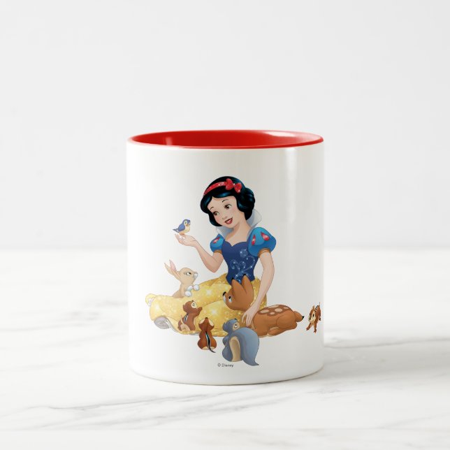 Snow White | Make Time For Buddies Two-Tone Coffee Mug (Center)