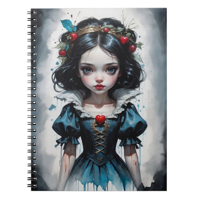 Snow white notebook (Front)