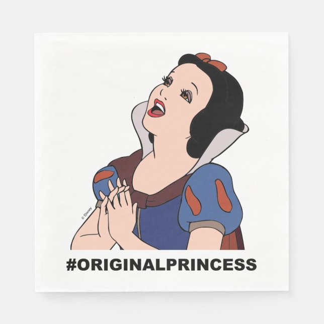 Snow White | #Original Princess Napkin (Front)