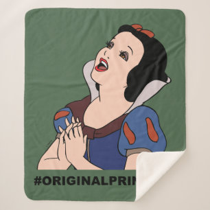 Snow White #Original Princess Sherpa Blanket