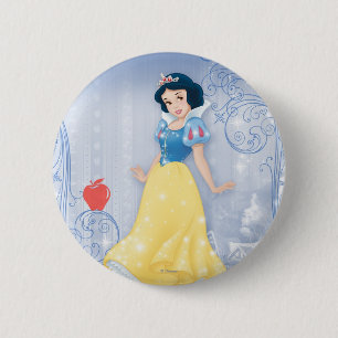 Snow White Princess 2 Inch Round Button