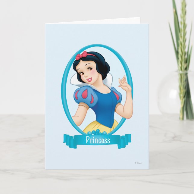 Snow White Princess Card (Front)