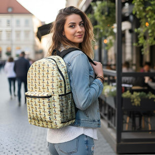 Snow White Printed Backpack