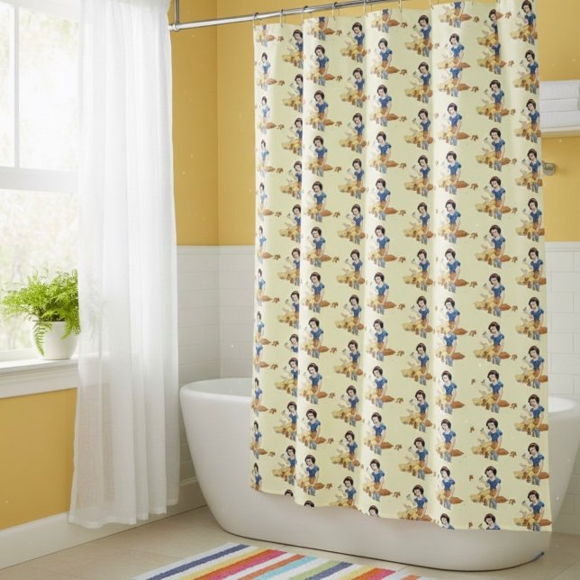 Snow White Shower Curtain (Creator Uploaded)
