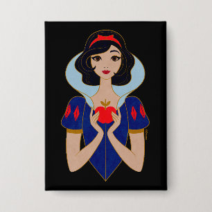Snow White Stylized Character Badge