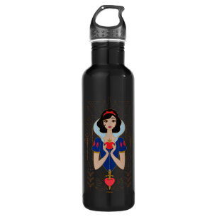 Snow White Stylized Character Badge 710 Ml Water Bottle
