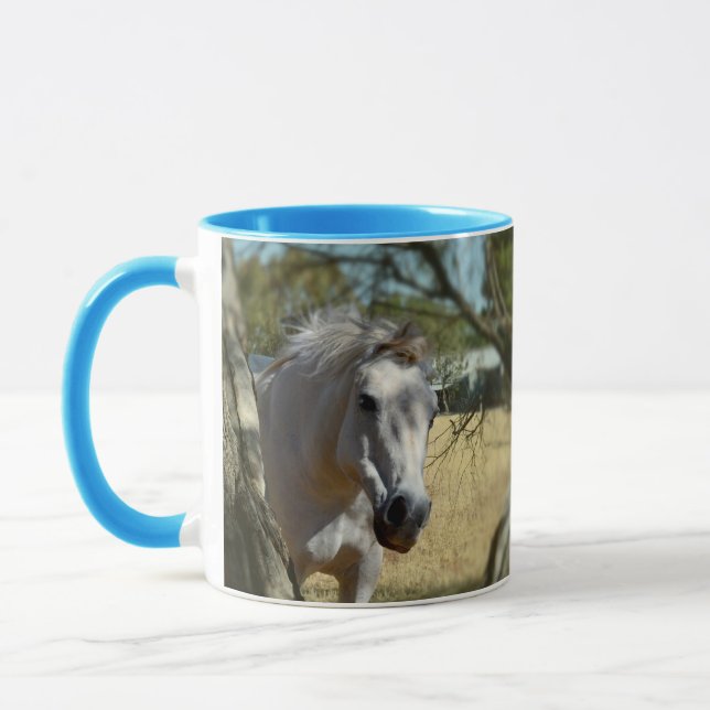 Snow White The Horse, Mug (Left)