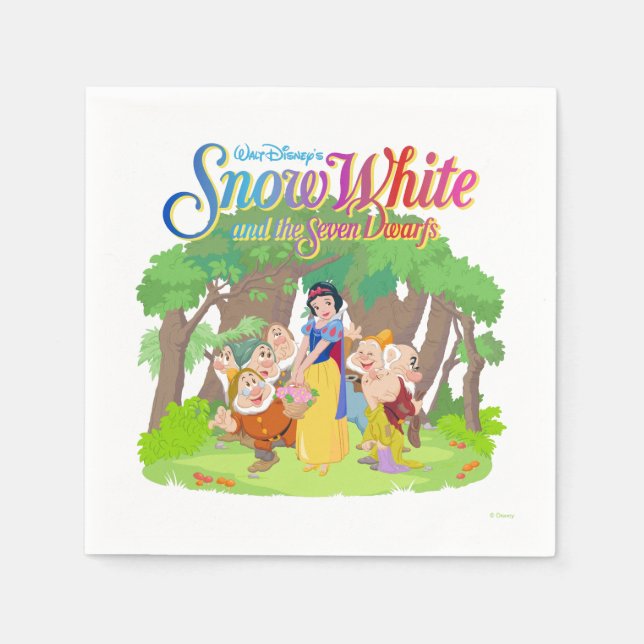 Snow White & the Seven Dwarfs | Wishes Come True 2 Napkin (Front)