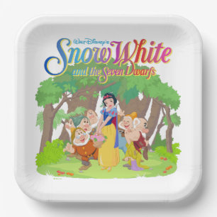 Snow White & the Seven Dwarfs   Wishes Come True 2 Paper Plate