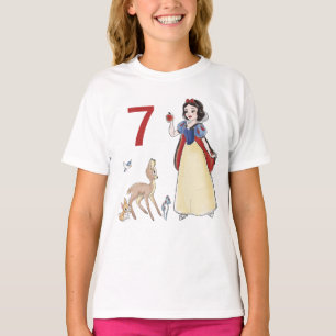 Snow White   Watercolor Birthday T-Shirt
