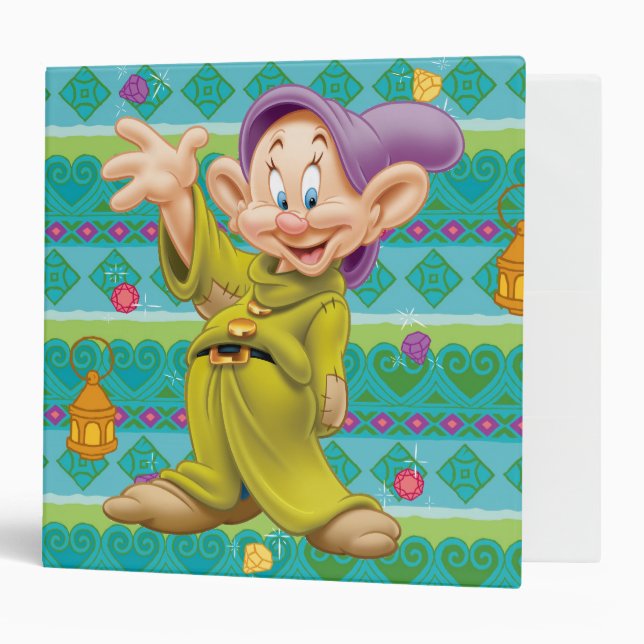 Snow White's Dopey Binder (Front/Inside)