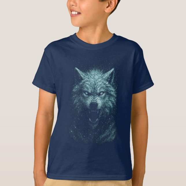 Snow wolf T-Shirt (Front)