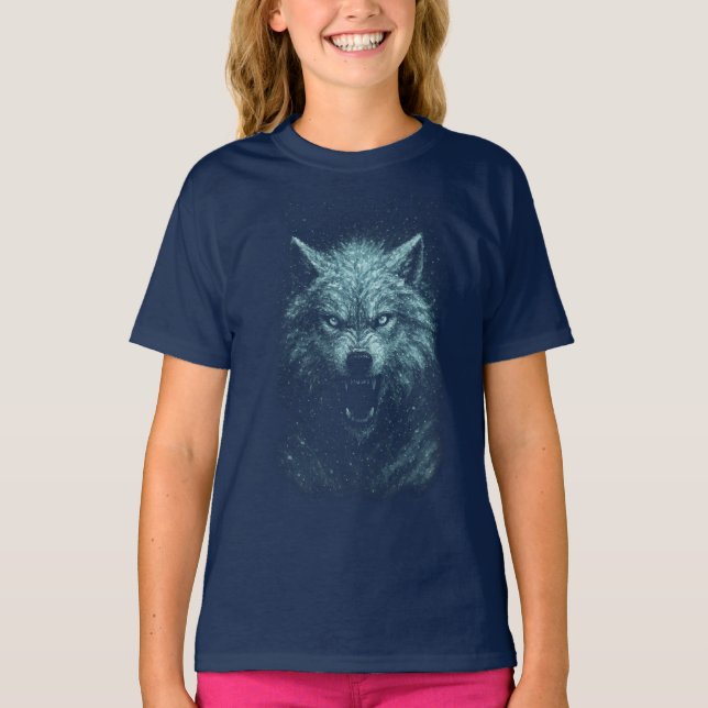 Snow wolf T-Shirt (Front)