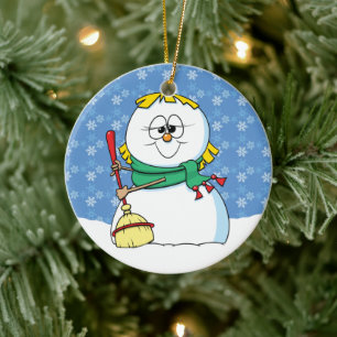 Snow Woman Ornament