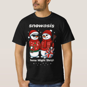 Snowasis Some Might Sleigh Christmas Jumper T-Shirt