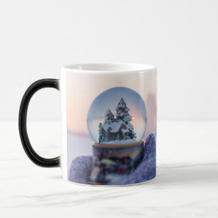 Snowball Christmas tree winter snowfall Magic Mug