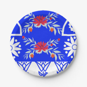 Snowball Florah Plate