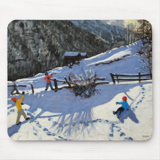 Snowballers Zermatt Mouse Pad (Front)