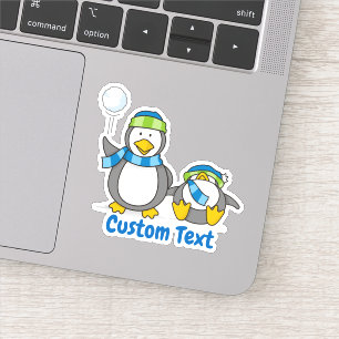 Snowballing penguins