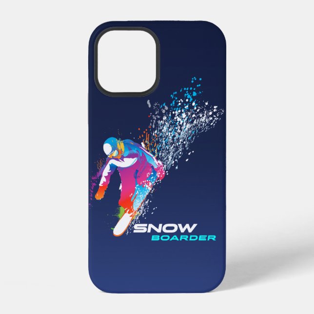 Snowbaording | iPhone case (Back)