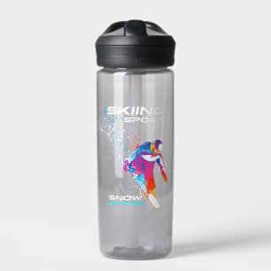 Snowbaording water bottle