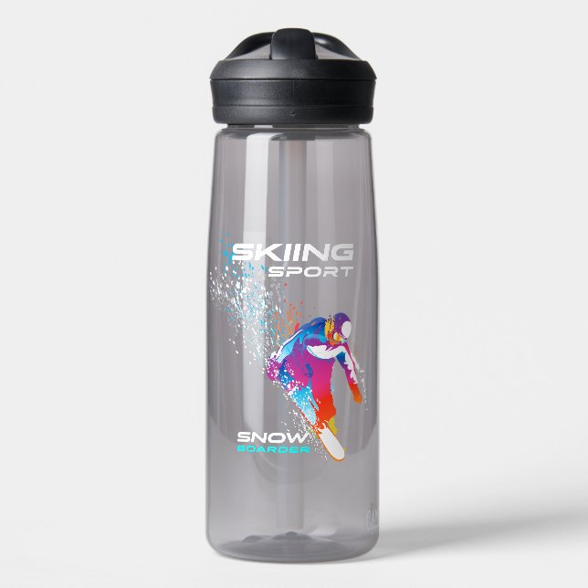 Snowbaording | water bottle (Front)