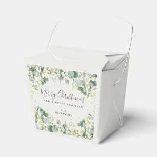Snowberry + Eucalyptus Christmas Holiday Favour Bo Favor Box