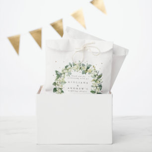 Snowberry+Eucalyptus Winter Wedding Shower Favour Bag
