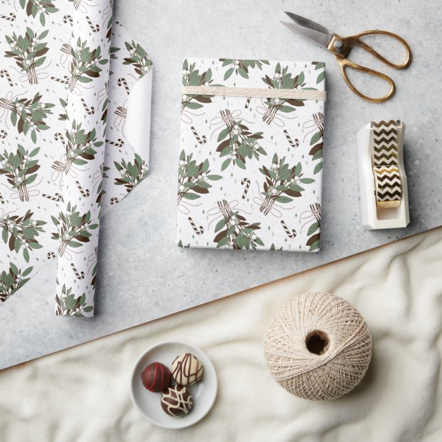 snowberry wrapping paper (Crafts)