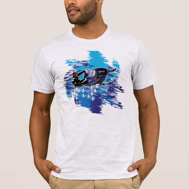 Snowbiling Coolness T-Shirt (Front)