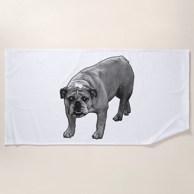 Snowbird Dots Towel (Front)